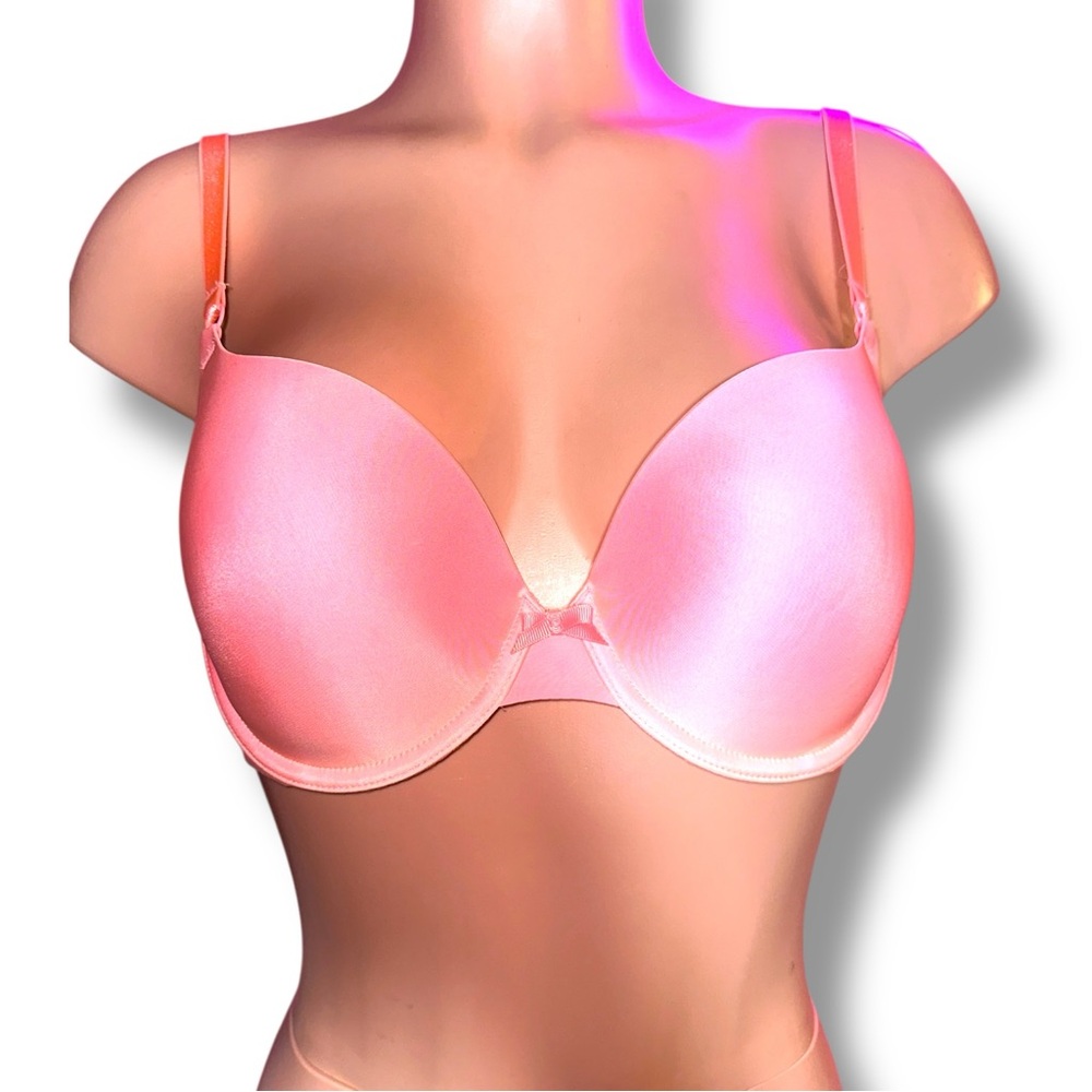 Victoria’s Secret Convertible Underwire Bra 36C Coral Pink Multiway Straps